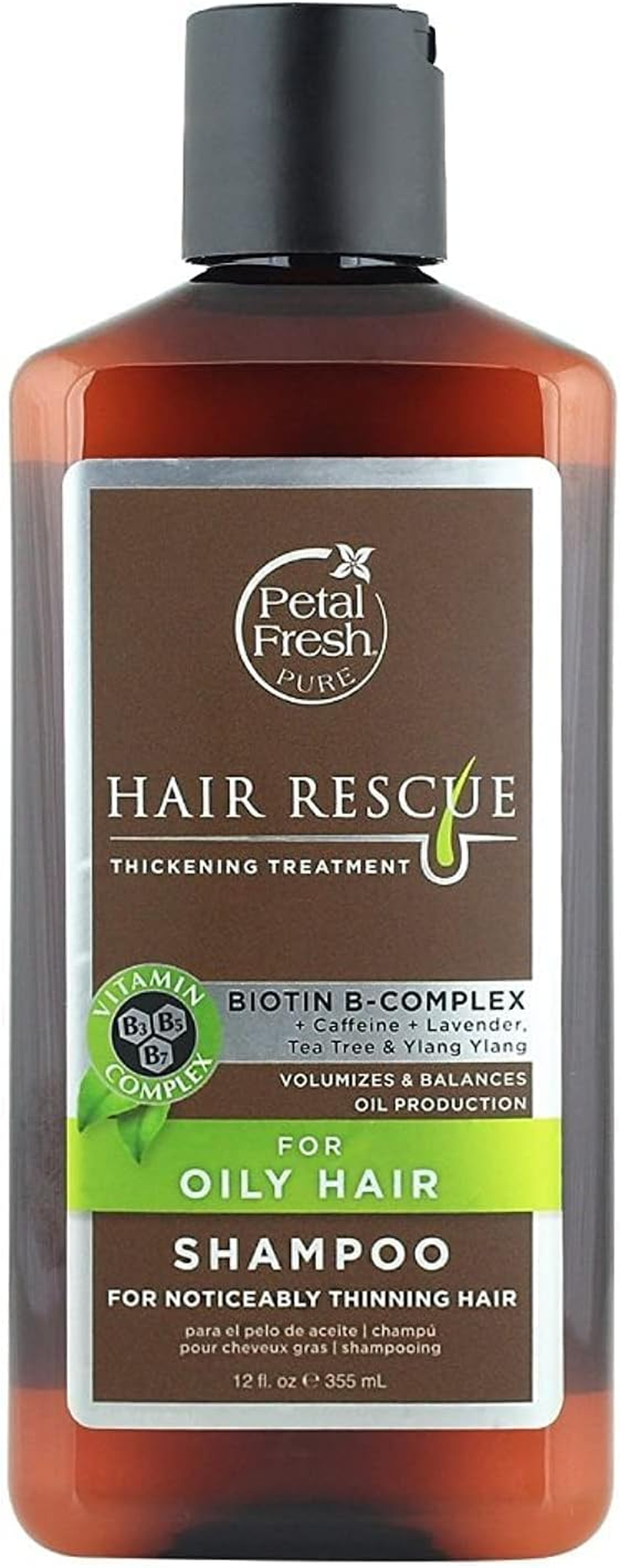 Petal Fresh Pure Hair Rescue for Oily Hair Shampoo, 12 Ounce image number 1