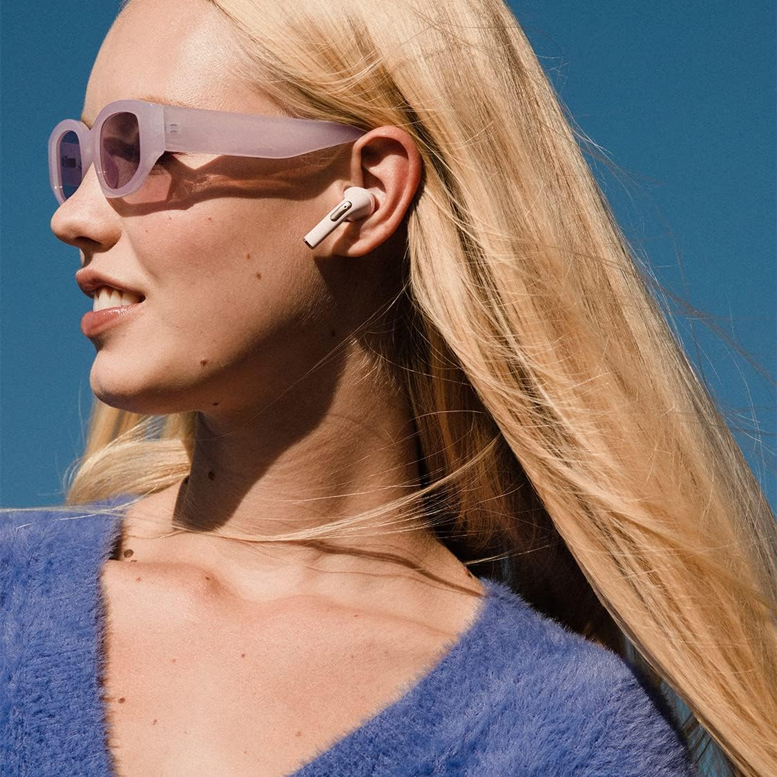 Sudio N2 Snow White - True Wireless Bluetooth Open-Ear Earbuds, Multipoint Connection, Built-In Microphone for Calls, 30 Hours Battery with Charging Case, IPX4 Waterproof, USB-C & Wireless Charging - Midnight Black image number 5