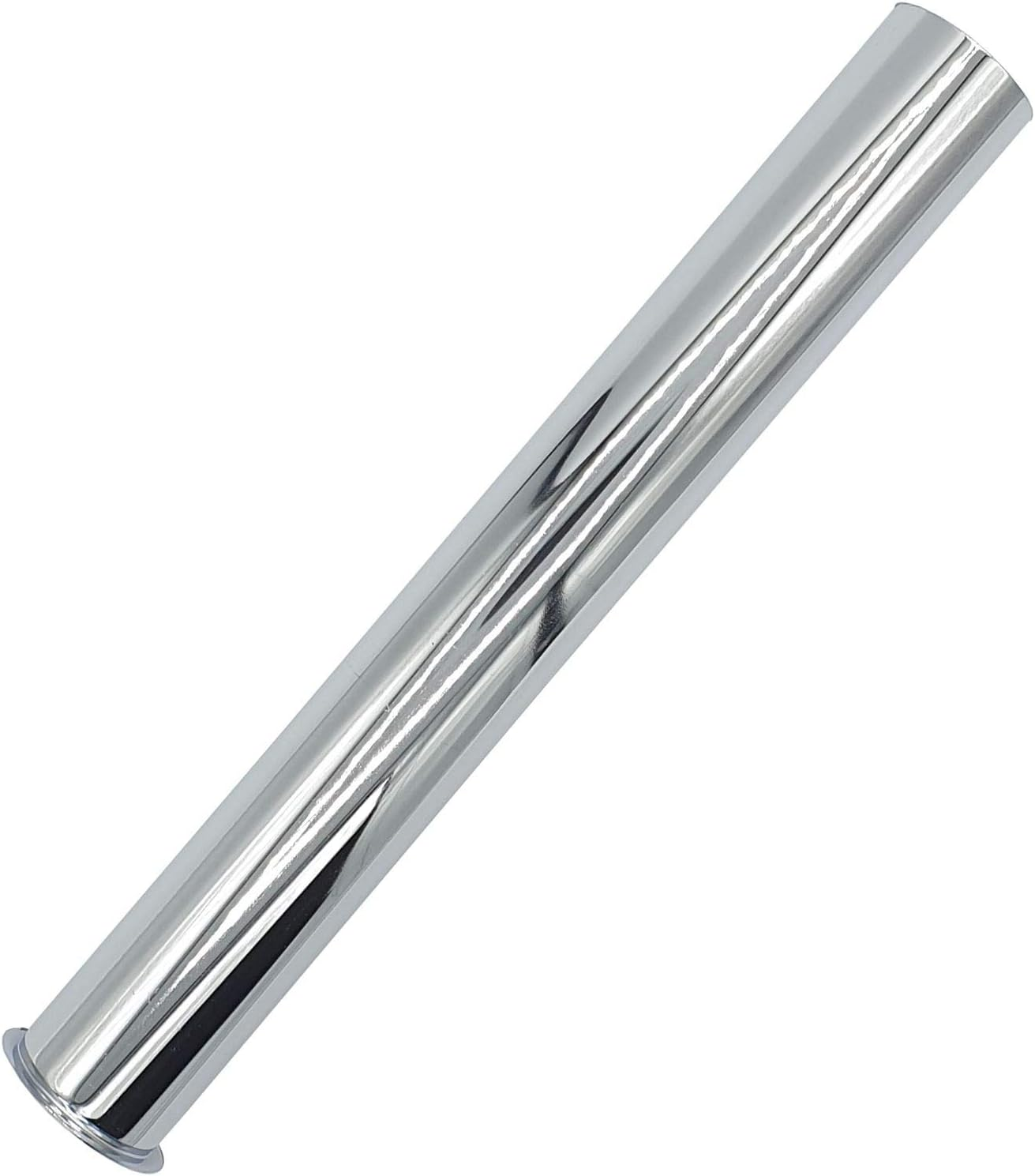 Straight Pipe with Collar 32Mm Drain Waste Trap Chrome Replacement 250Mm Long image number 3