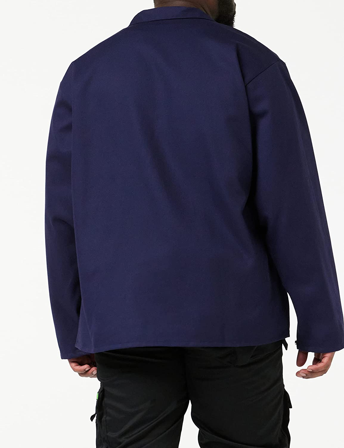 Black Stallion REVCO - FN9-30C-M FN9-30C 30" 9Oz. Navy FR Cotton Welding Jacket, Large (Medium) image number 2