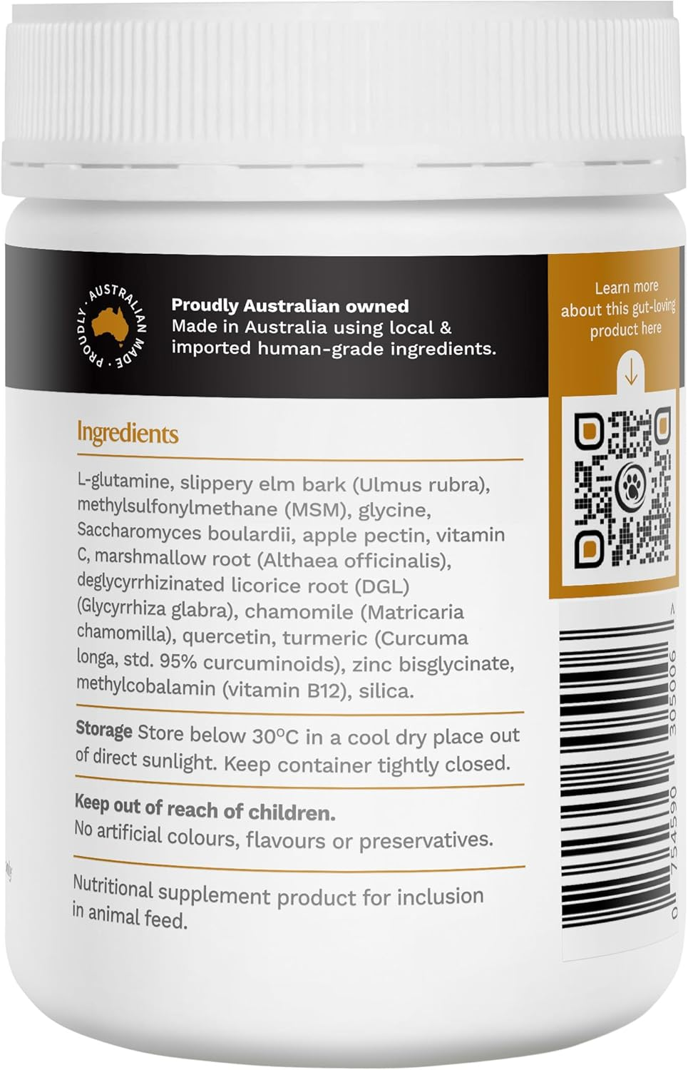 Gut Restore - Advanced GI Support for Dogs - Strengthen Gut Lining - Support Healthy Gut Flora - Reduce Inflammation - Aid Digestion & Immune Function - Soothe Gut Discomfort image number 3