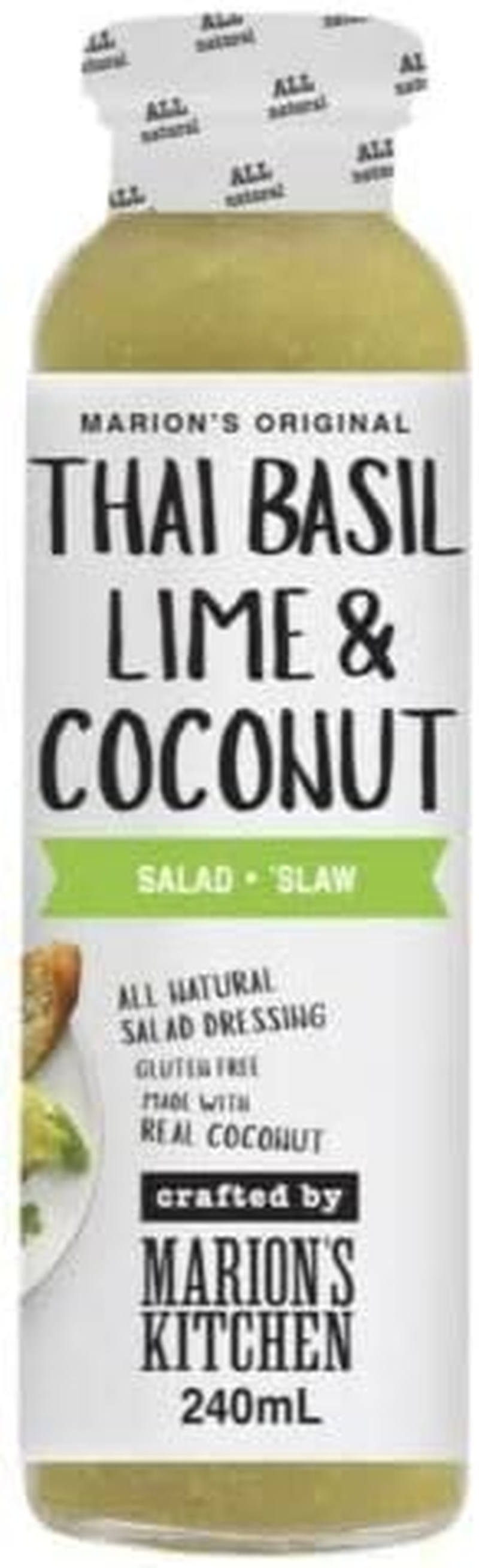 Marion'S Kitchen Thai Basil Lime & Coconut Salad Dressing 240 Ml