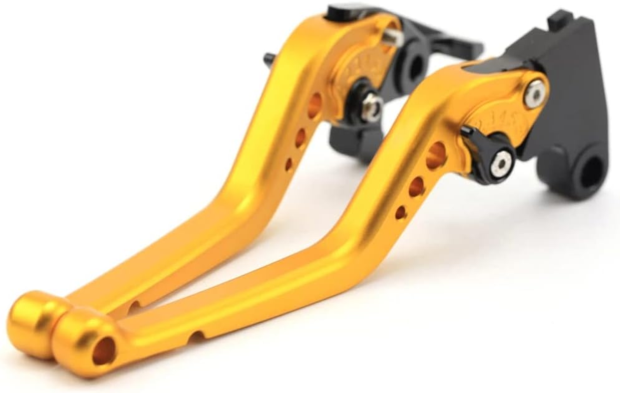 Brake Clutch Levers for Honda CBR500R CB500F CB500X 2013-2021, CBR300R CB300R CB300F 2014-2021 Motorcycle Left Right Short/Long Handle Leavers (Black,Long)