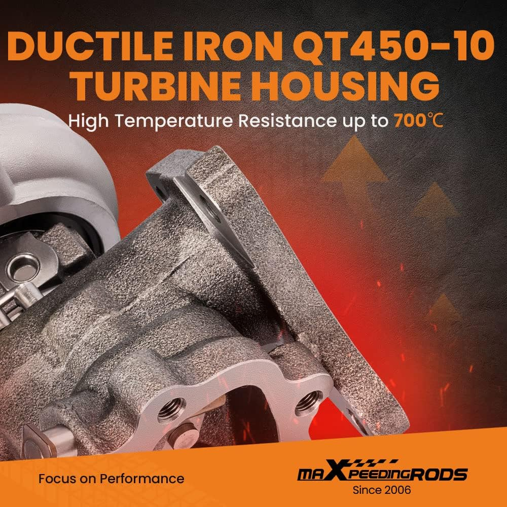 Maxpeedingrods TD04L-13T Turbo Charger for Subaru for Forester for Impreza for WRX 2002-2007 for Saab 9-2X 49377-04300 Turbocharger []