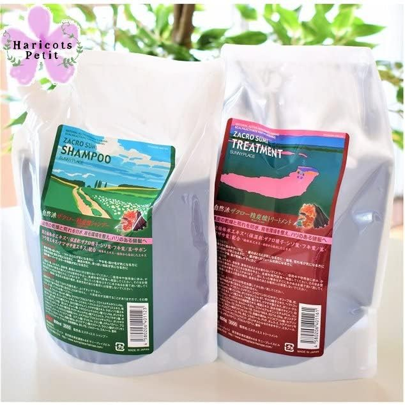 Sunny Place Pomegranate Carbonate Shampoo 27.1 Fl Oz (800 Ml) Refill image number 2