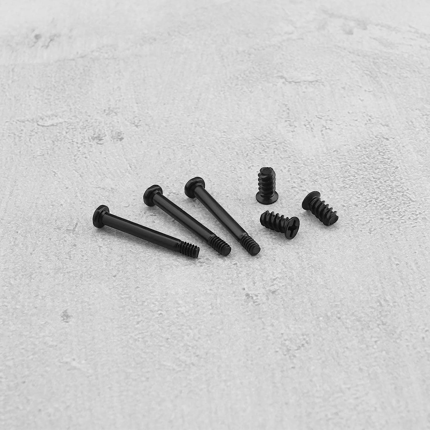 Emagtech 100PCS Computer Case Fan Screws Kit - PC Housing Radiator Screws for Chassis Components - 50PCS #6-32X30Mm & 50PCS M5X10Mm Black image number 1