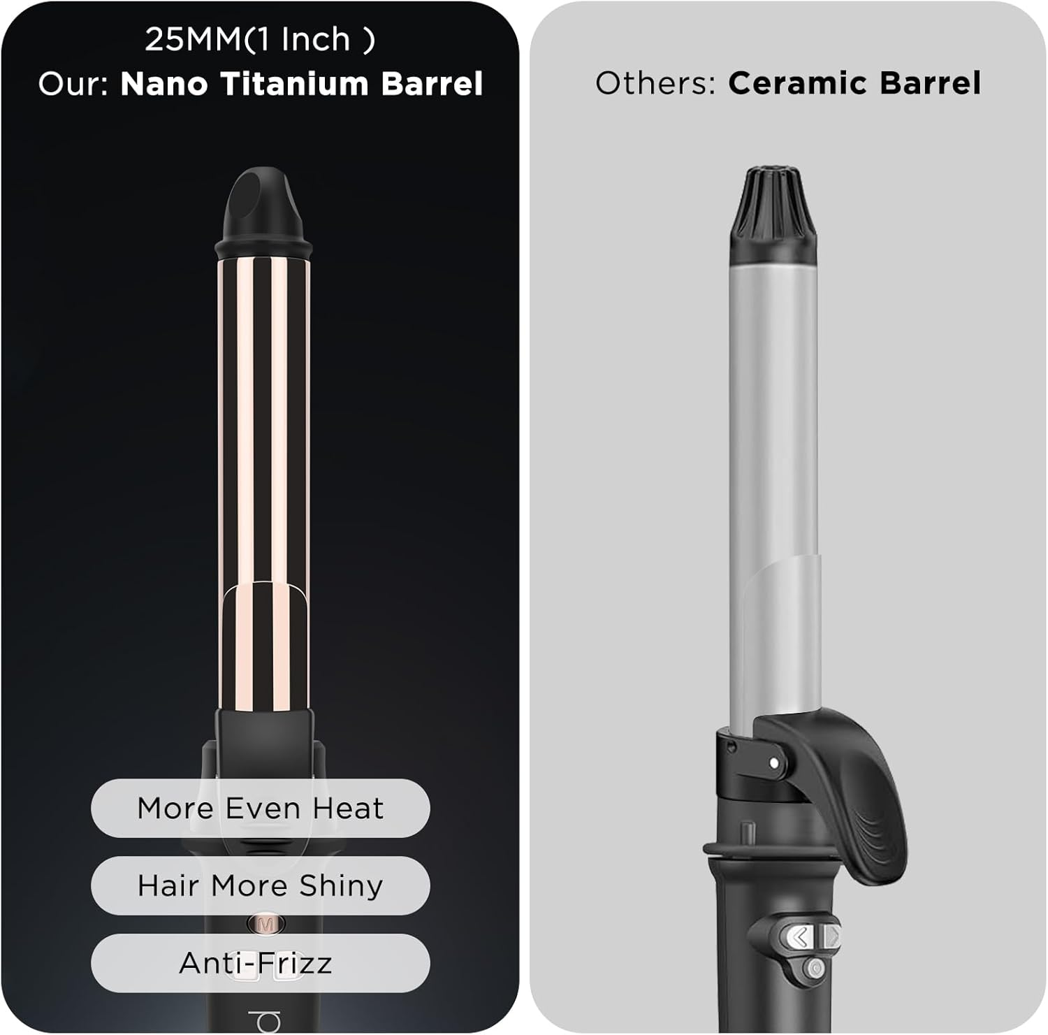 Prizm Automatic Rotating Curling Wand 25MM image number 6