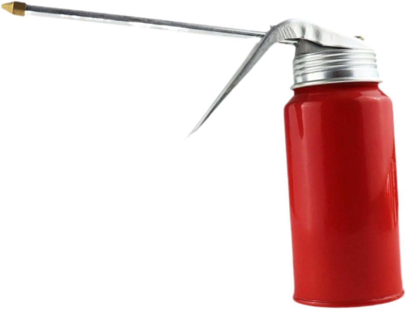 STARTIST Metal Oil Can with Spout,High Pressure Hand Pump Oiler Can Tool Professional Pump Oiler Oil Pump Can for Machines Truck image number 6