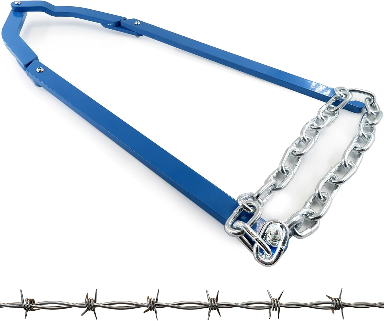 Fence Fixer,Fence Stretcher,Fencing Tools,Fence Repair,Fence Puller,Fence Tightener,Barb Wire Stretcher,Wire Tightener,Chain Link Fence Stretcher Tool,Fence Tensioner image number 5