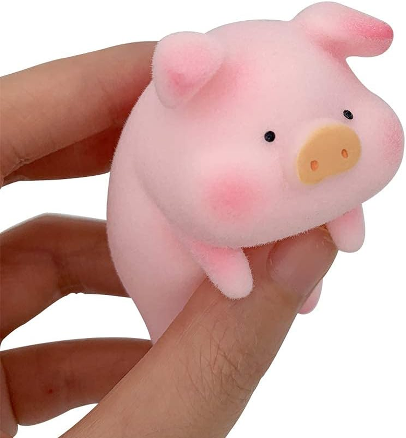 YGMONER LULU the Car Monitor Pig Decor - Cute Lucky Piggy Dashboard Companion for Car & Desktop Decorations (Piggy) - Piggy Pendant image number 6