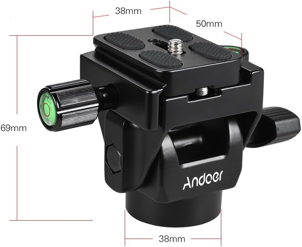 M-12 Monopod Tilt Head Panoramic Head Telephoto Bird Watching with Quick Release Plate image number 4