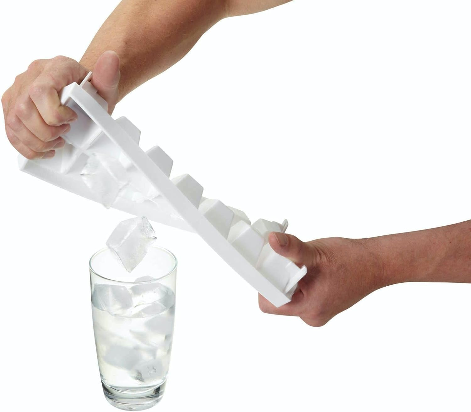 Kitchen Craft Bar Craft Ice Cube Tray, White, 5028250144478 image number 1