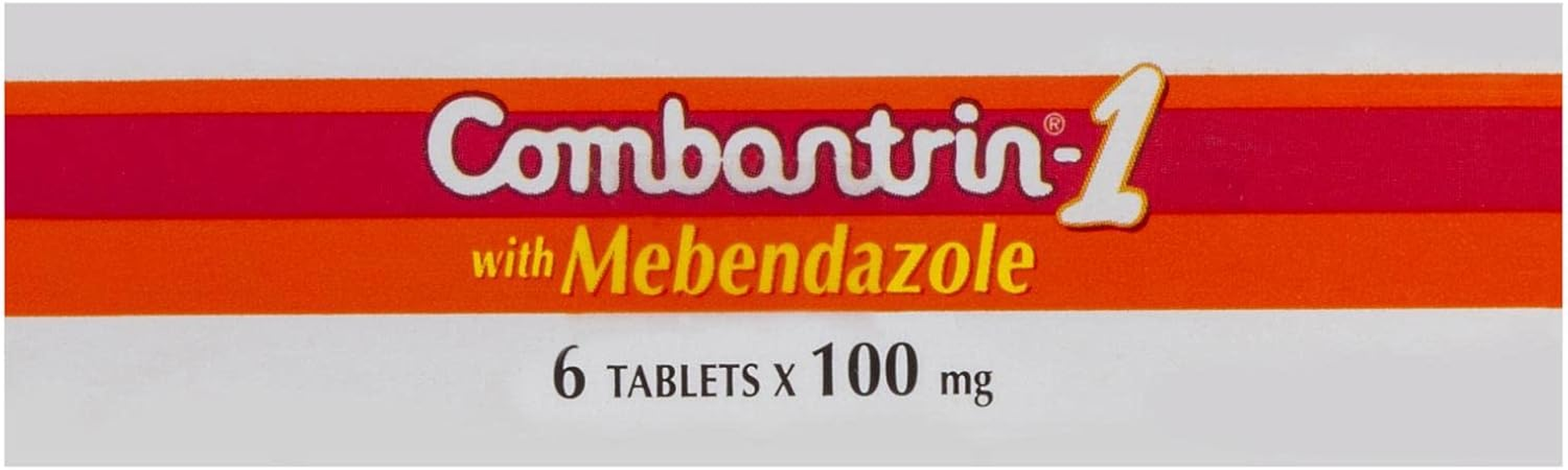 Combantrin 1 Tablets, 6 Count (Pack of 1) image number 2