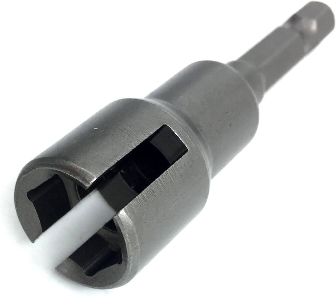 (2Pc) Power Wing Nut Driver Set,Slot Wing Nuts Drill Bit Socket Wrenches Tools Set,1/4" Hex Shank Drills Bits for Panel Nuts Screws Bolt image number 3