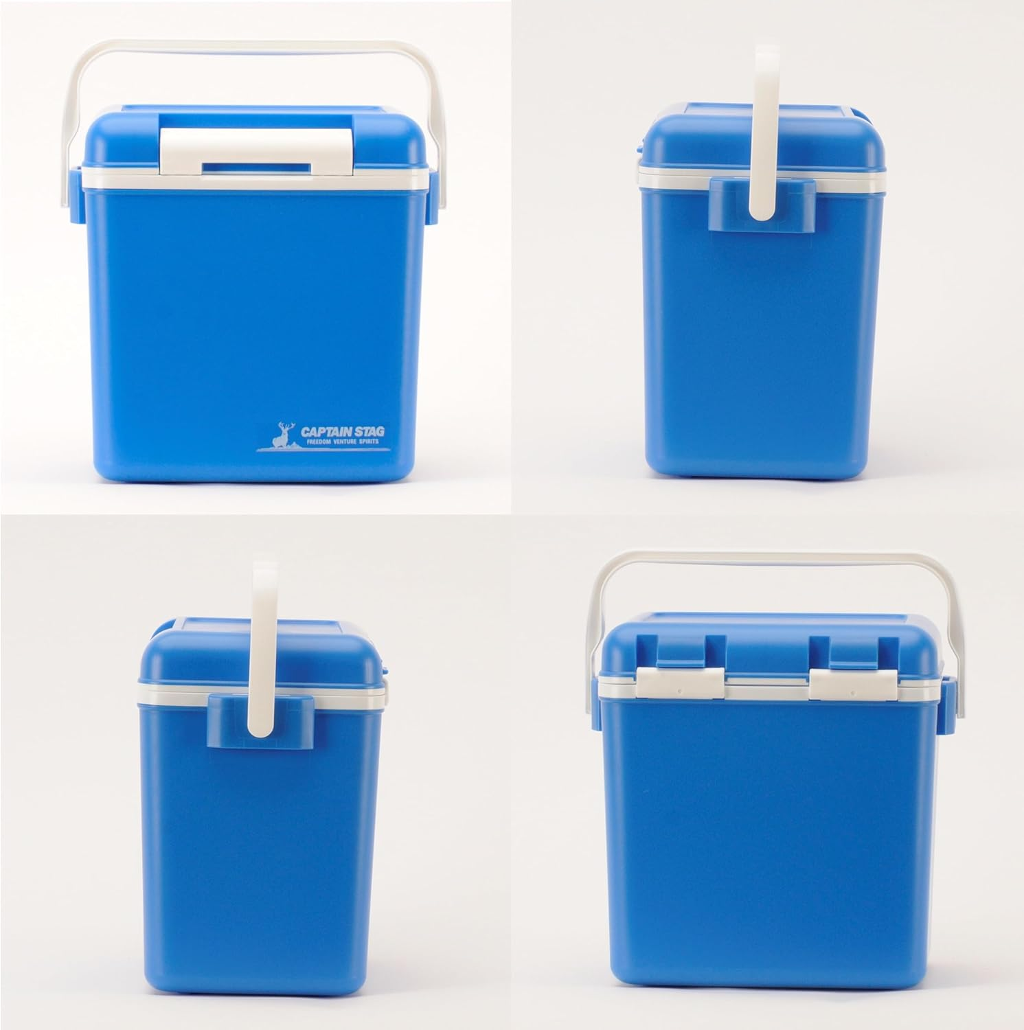 Captain Stag Cooler Box [Cielo Capacity 6.8/12/22/28/33L Blue/Matte Blue] [CS Charmant Capacity 7/14/25/35/45L Beige/Blue Blue/Blue Gray] Made in Japan image number 6