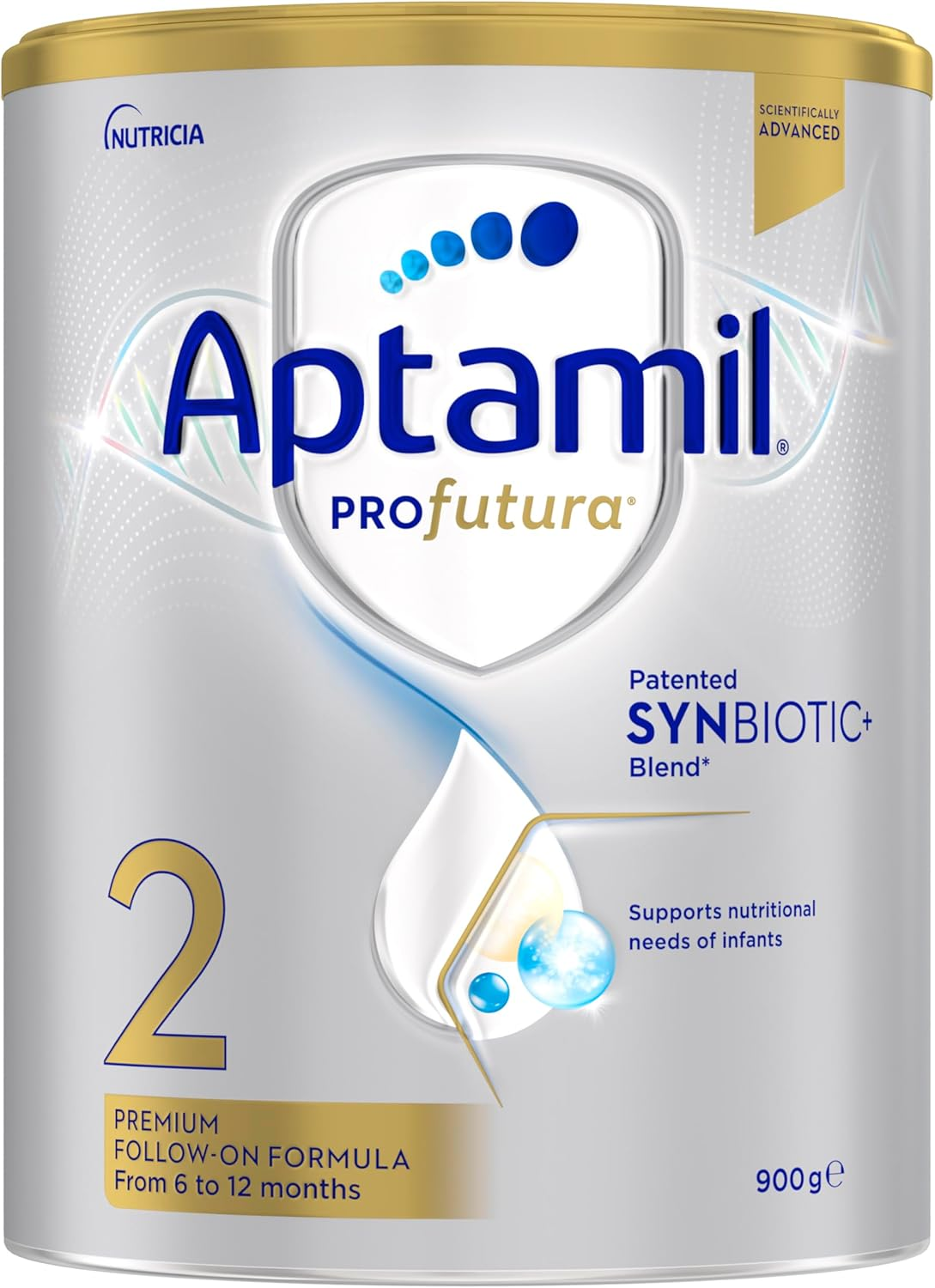 Aptamil Profutura 2 Premium Nutritionally Tailored Follow-On Formula, Scientifically Researched Ingredients with Synbiotic Blend, Infant Formula from 6-12 Months, 900G image number 3