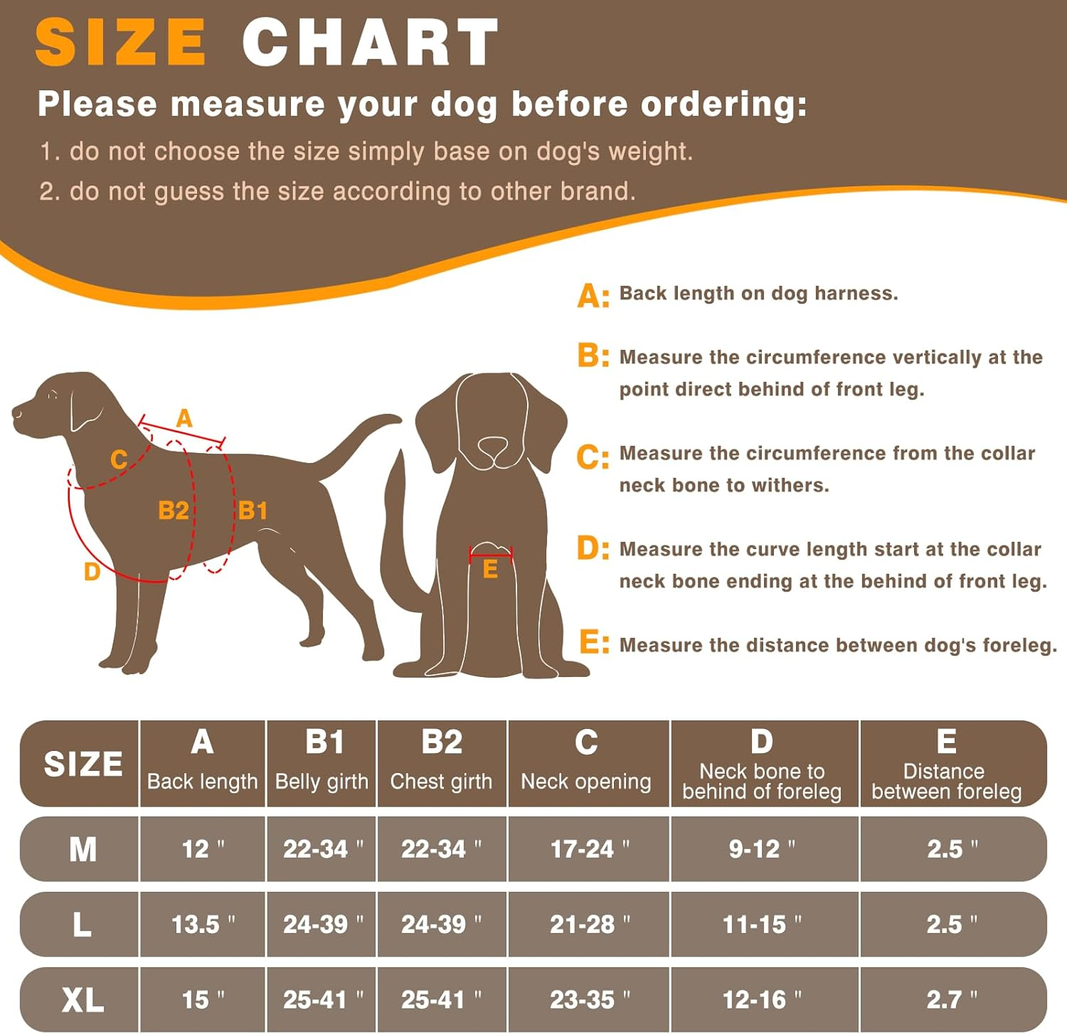 WINSEE Service Dog Vest Harness for Large Dog, Tactical Working MOLLE Vest with 10 Pet Patches, No Pull Heavy Duty Harness for Training Walking image number 7