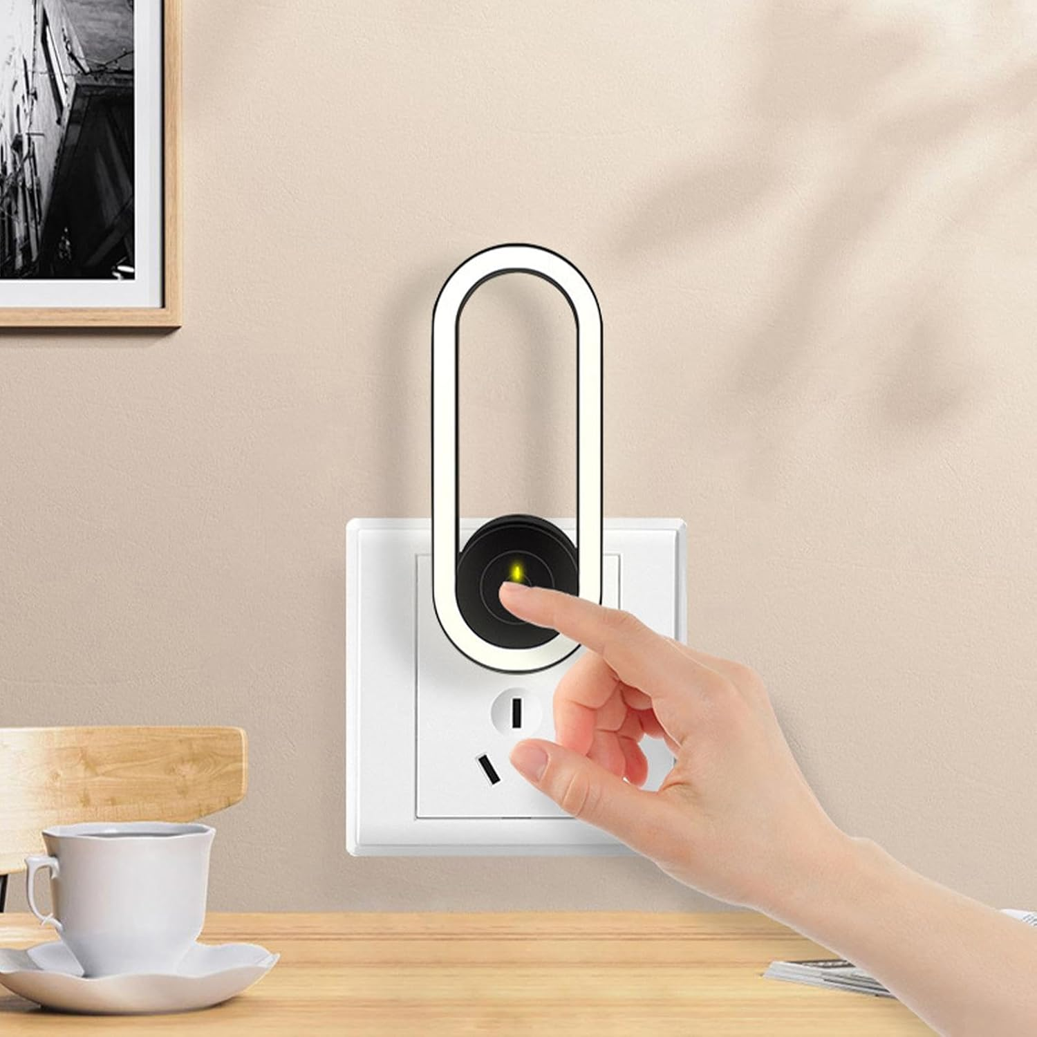 Quzente Ultrasonic Mosquitoes Repeller - Indoor Repellents Lamp,Ultrasonic Mosquitoes Repeller, Repellents Ultrasonic Electronic Lamp for Mosquitoes image number 5