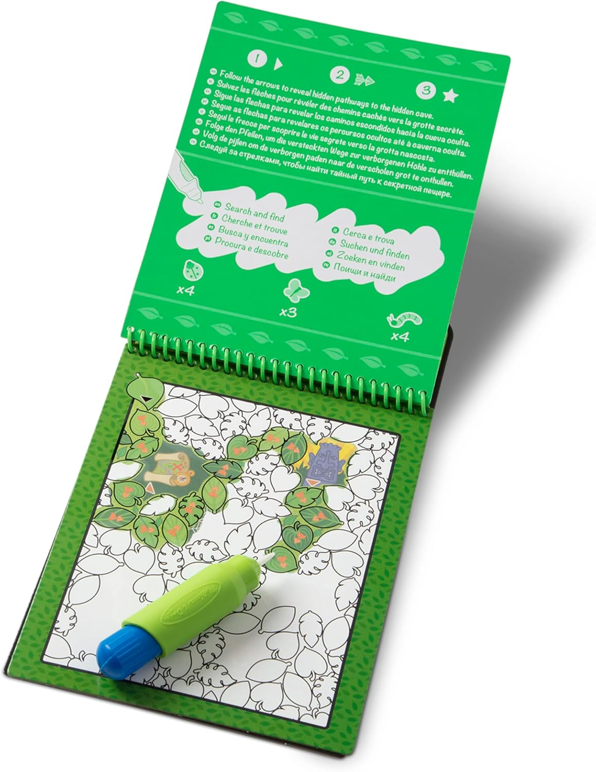 Melissa&Doug 40177 Water Wow Vehicle Pathways | Activity Pad | Travel | 3+ | Boy or Girl image number 2