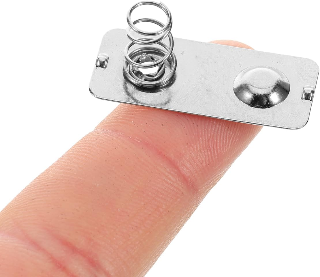 Battery Spring Plate 20 Pack - Metal Spring Contacts for Toy Accessories & Remote Control Parts Reliable Battery Connectors Easy Installation image number 5