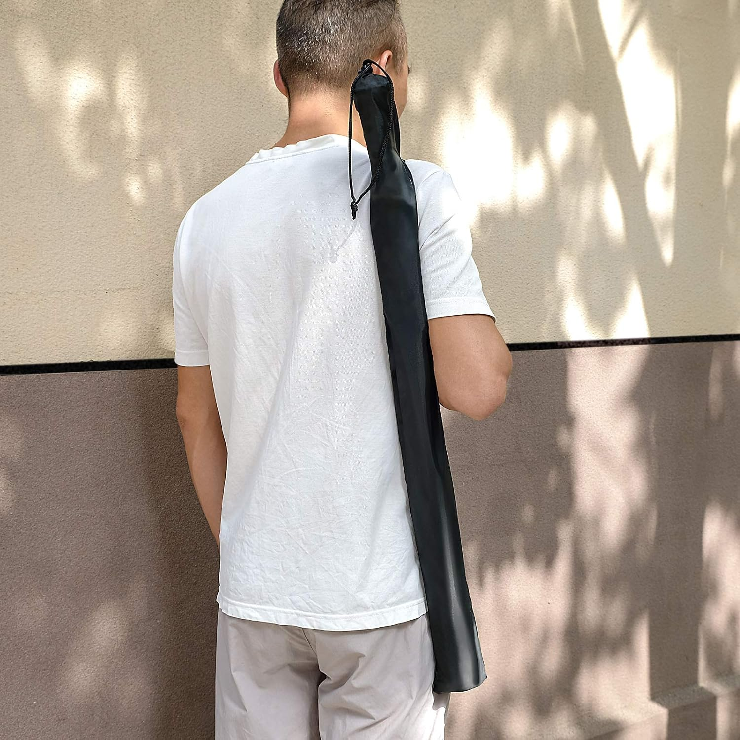 Tuggui 28 Inch Baseball Bat Steel with Carry Bag - Black,Silver image number 5