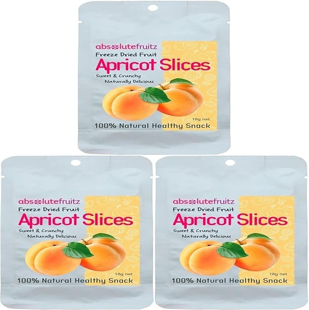 Absolute Fruitz Freeze Dried Apricot Slices 18 G image number 1