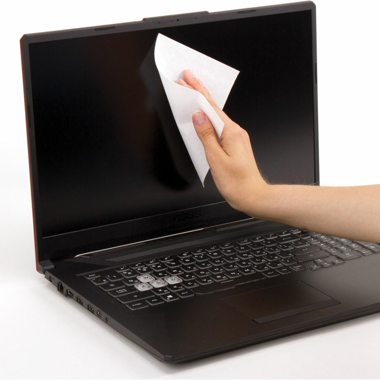 300Pcs Lint-Freed Wipes, 6X6 Inch Non-Woven Cleanroom Lab Chem Wipes, Automotive Dustless Dry Papers for Electronic Screen, Glass, Lens