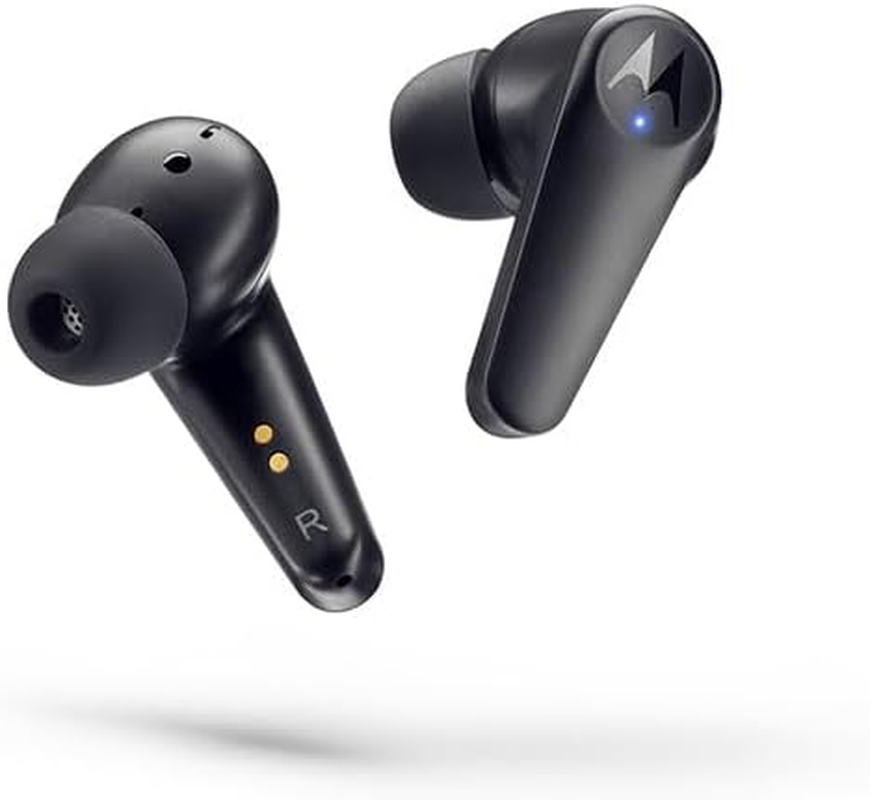 Motorola Buds 600 Headset Wireless Noise Cancelling Technology Snapdragon Sound 6 Microphone Control TATTILE CHIMATE E Music CUSTODIA DI RICARICA Wireless USB-C Black Brand image number 2