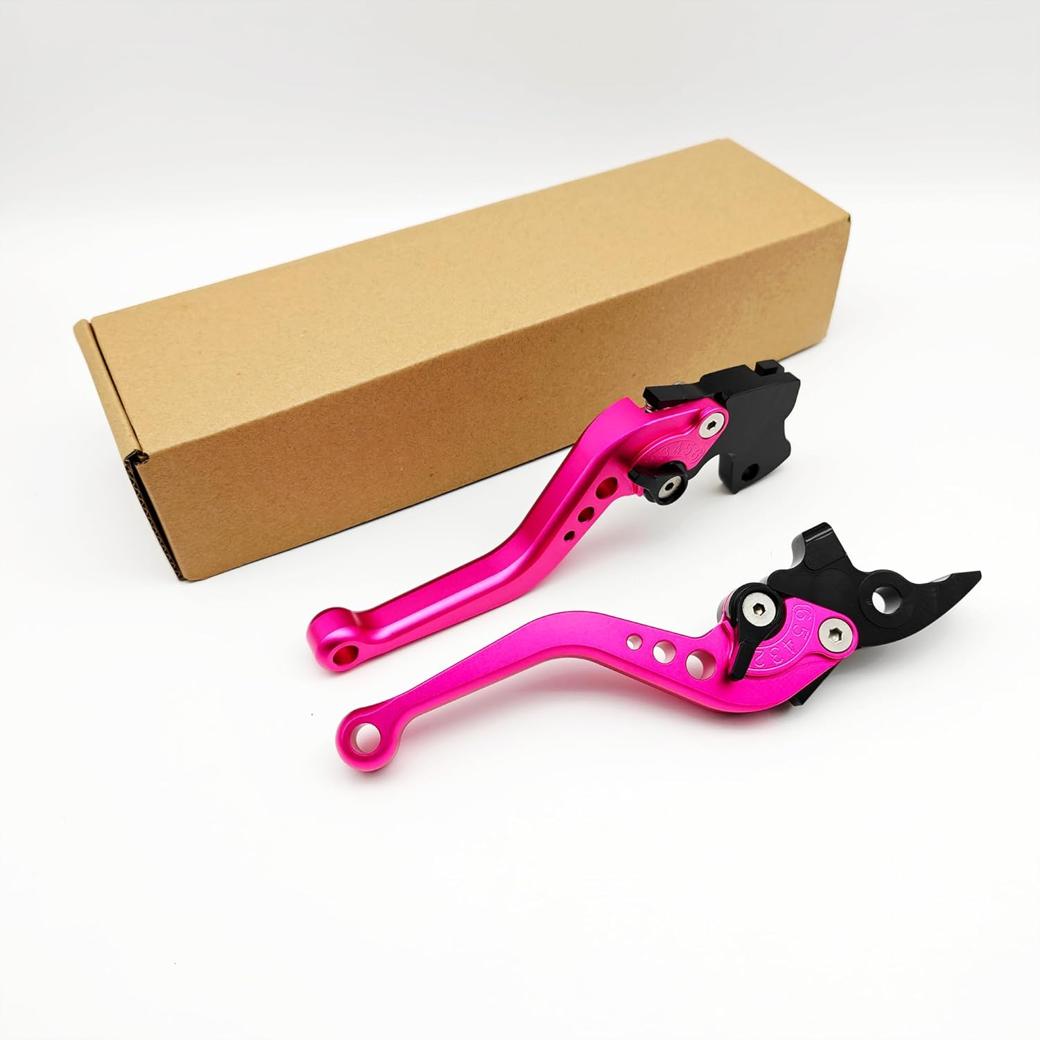 Generic Compatible with KTM Duke 125 200 250 390 RC125 RC200 RC390 Brake Clutch Lever CNC Aluminum Extendable Adjustable Levers Accessories (Black `Black) image number 1