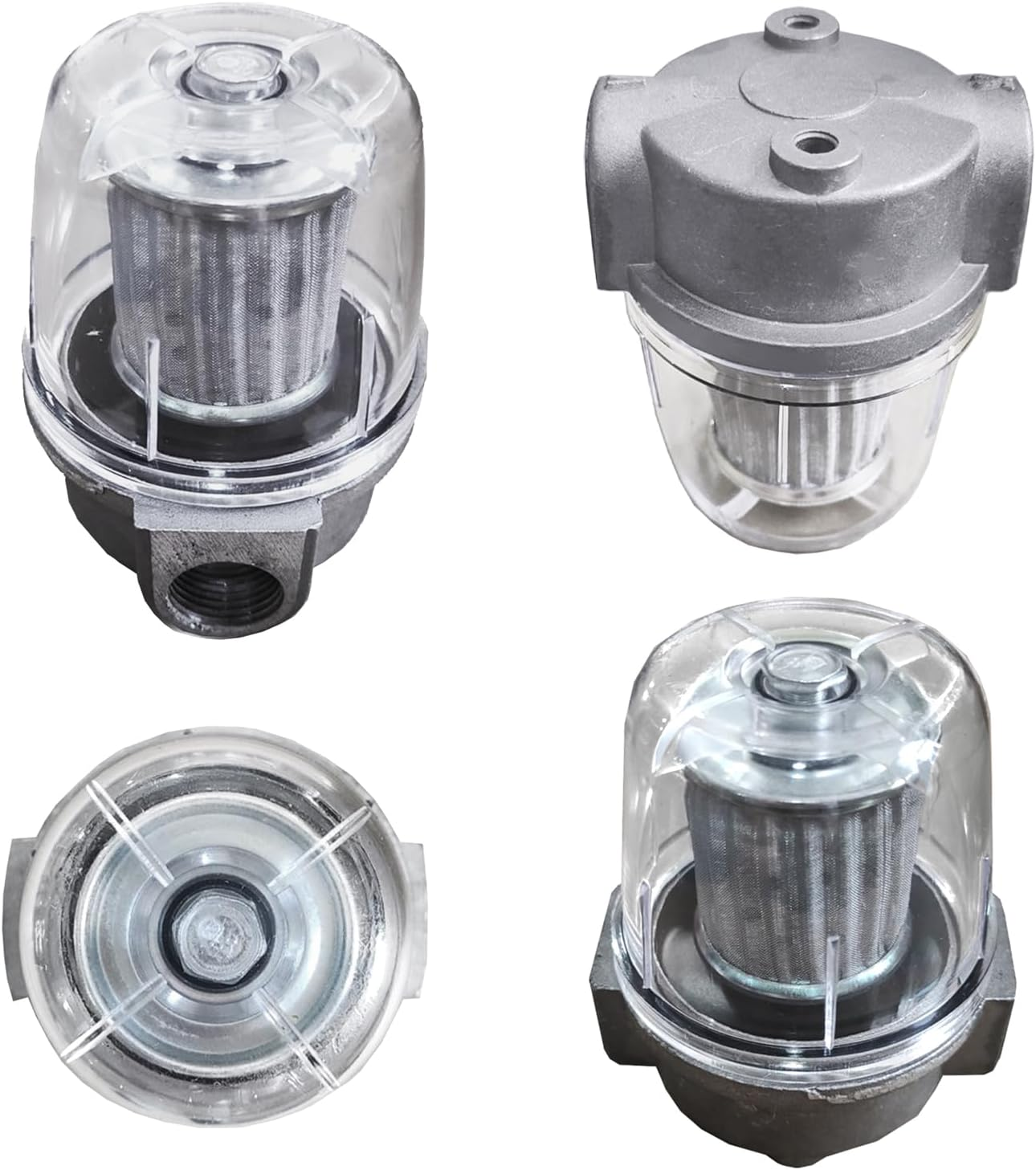 Inline Fuel Filter for Diesel Burner: Female Oil Strainer Filter Replacement, 3-Point Diameter/Transparent Paper, Boiler Tank'S Burner Oil Pump image number 6