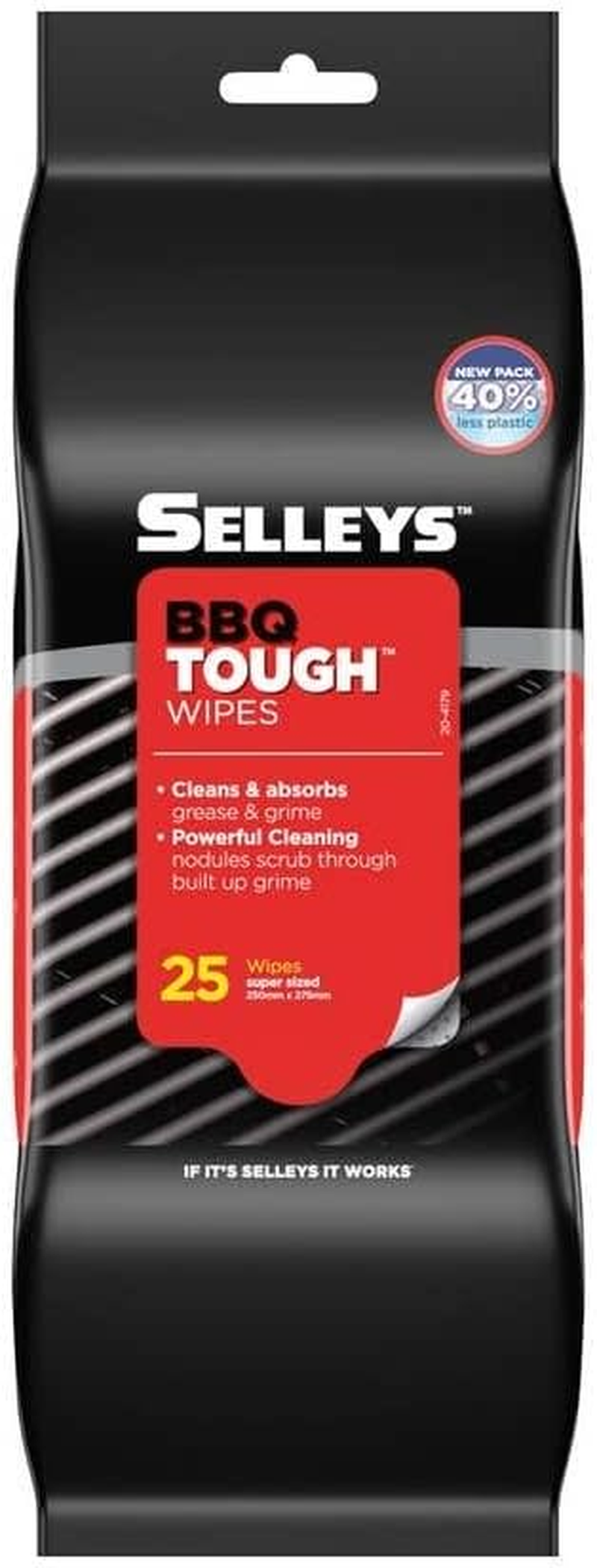 Selleys BBQ Tough Cleaning Wipes (Pack of 25) image number 1