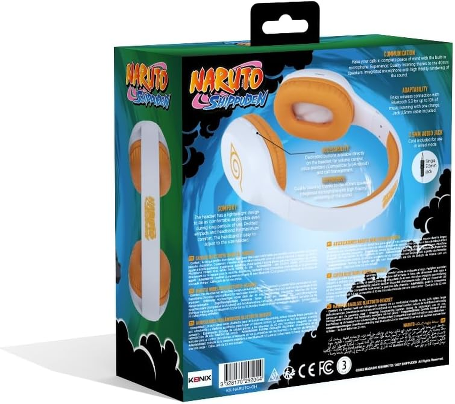Konix Naruto Bluetooth Headset /PS5 image number 3