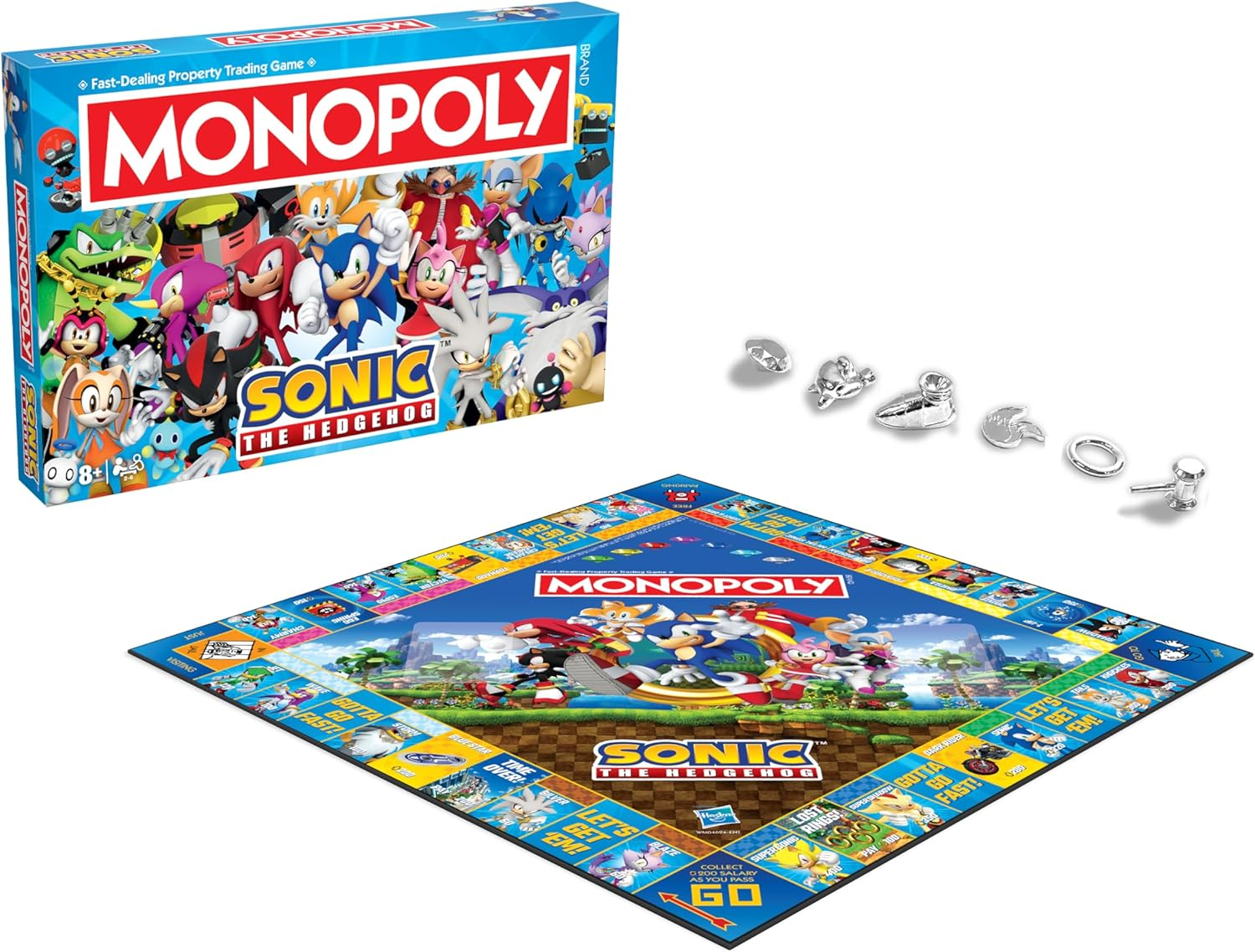 Monopoly Sonic the Hedgehog Board Game image number 4