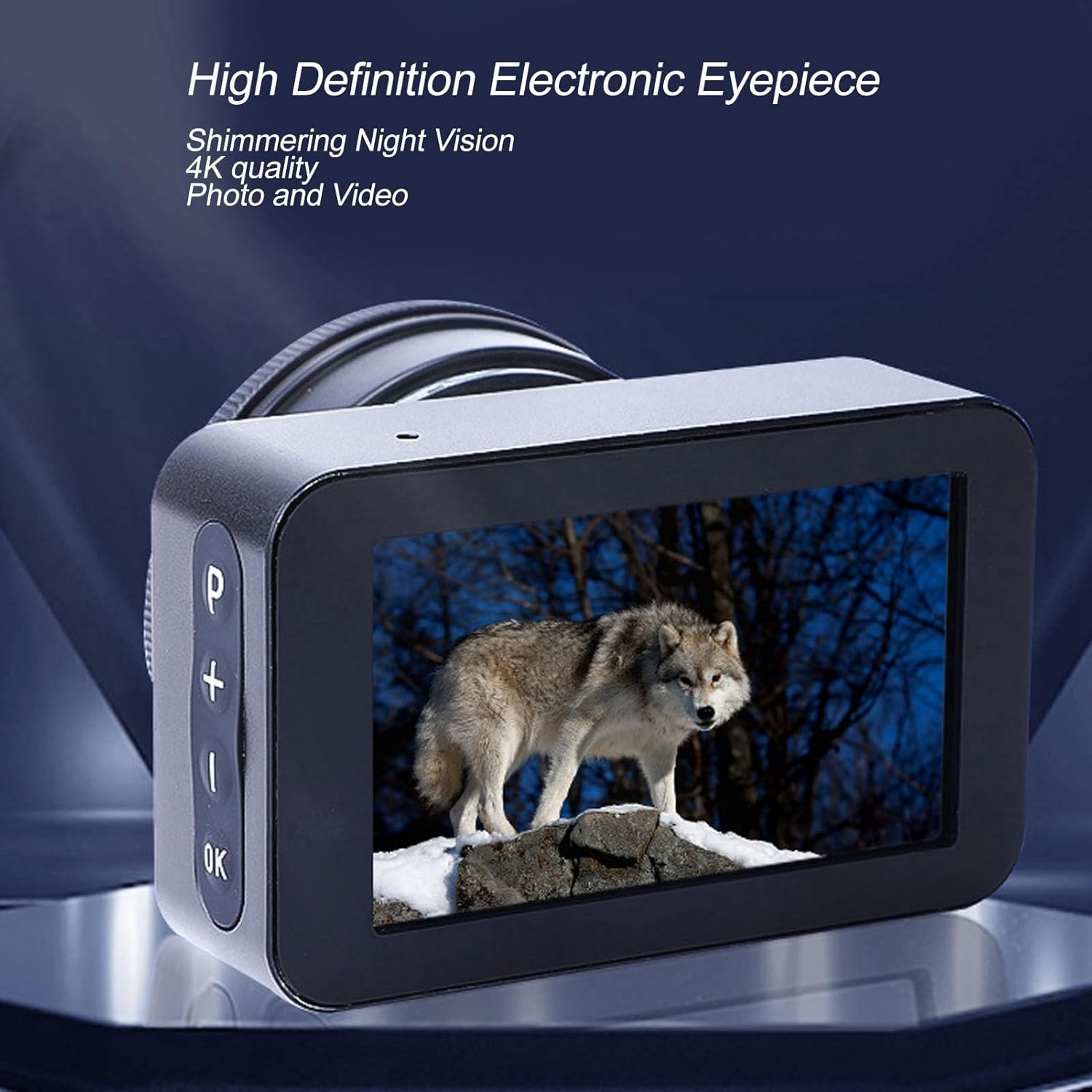 4K Electronic Telescope Eyepiece Camera with 3Inch Screen, Night Vision & 128GB Storage for Astronomy image number 5