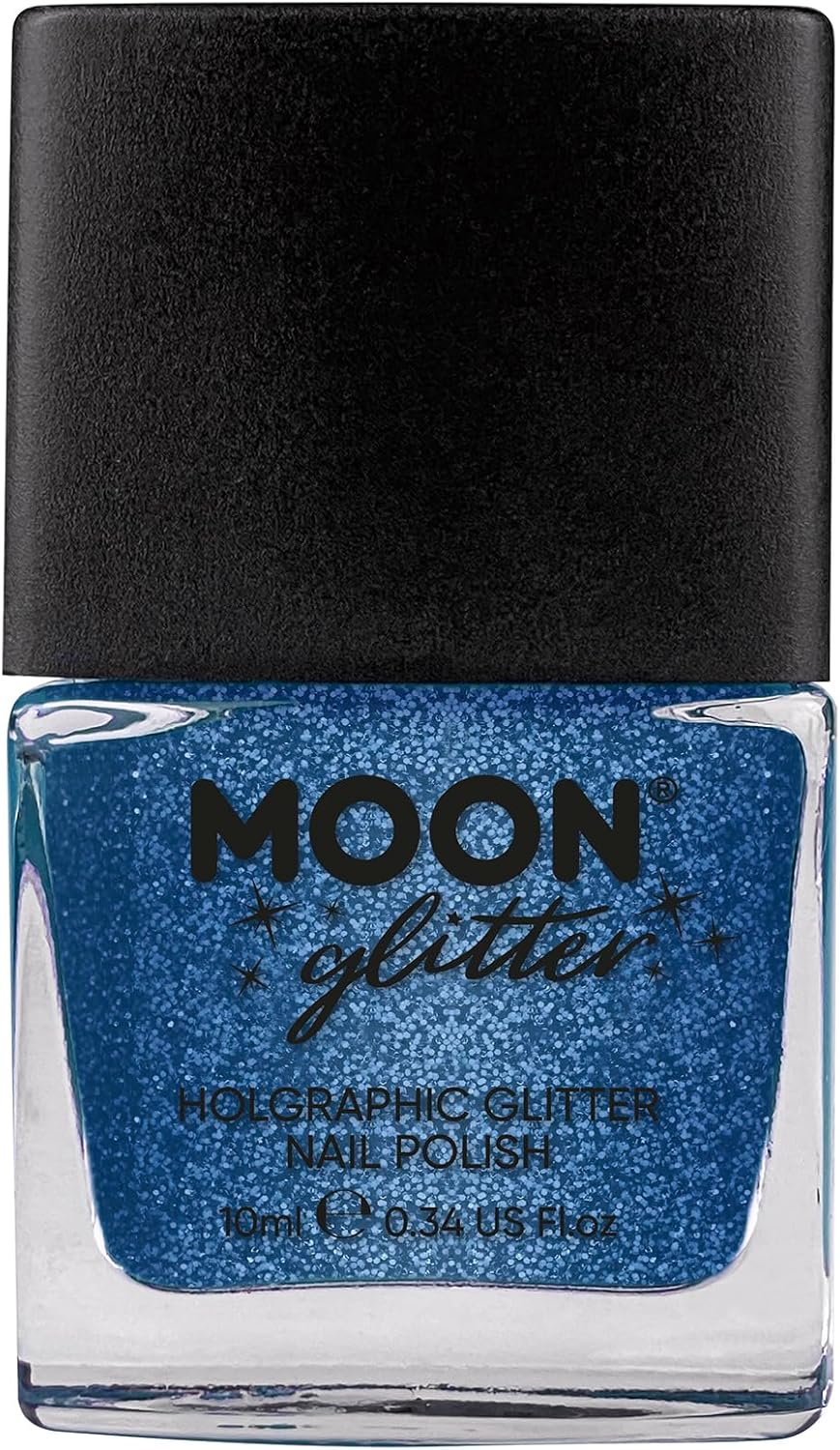 Holographic Glitter Nail Polish by Moon Glitter - 14Ml - Gold
