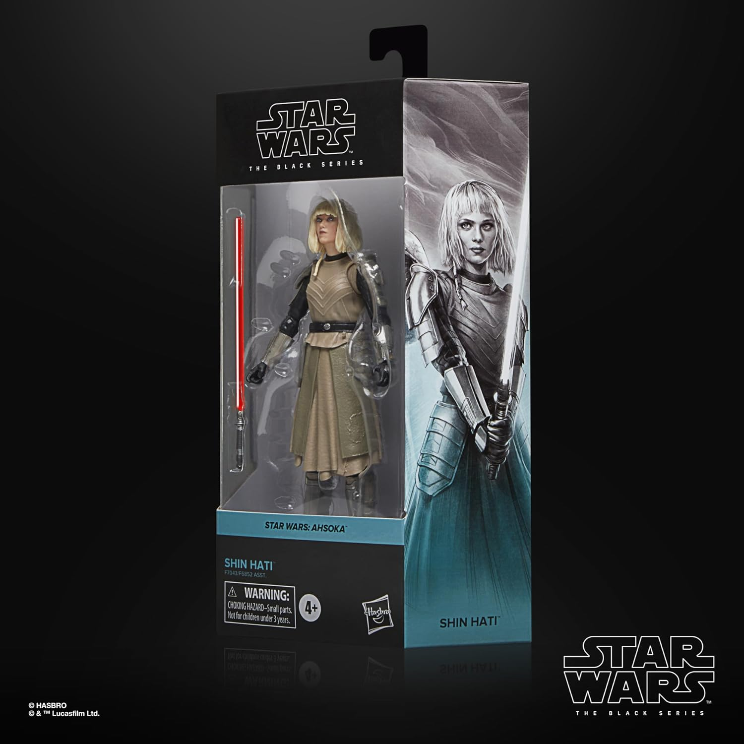 Star Wars the Black Series Shin Hati, Star Wars: Ahsoka Collectible 6-Inch Action Figure, Ages 4 and Up