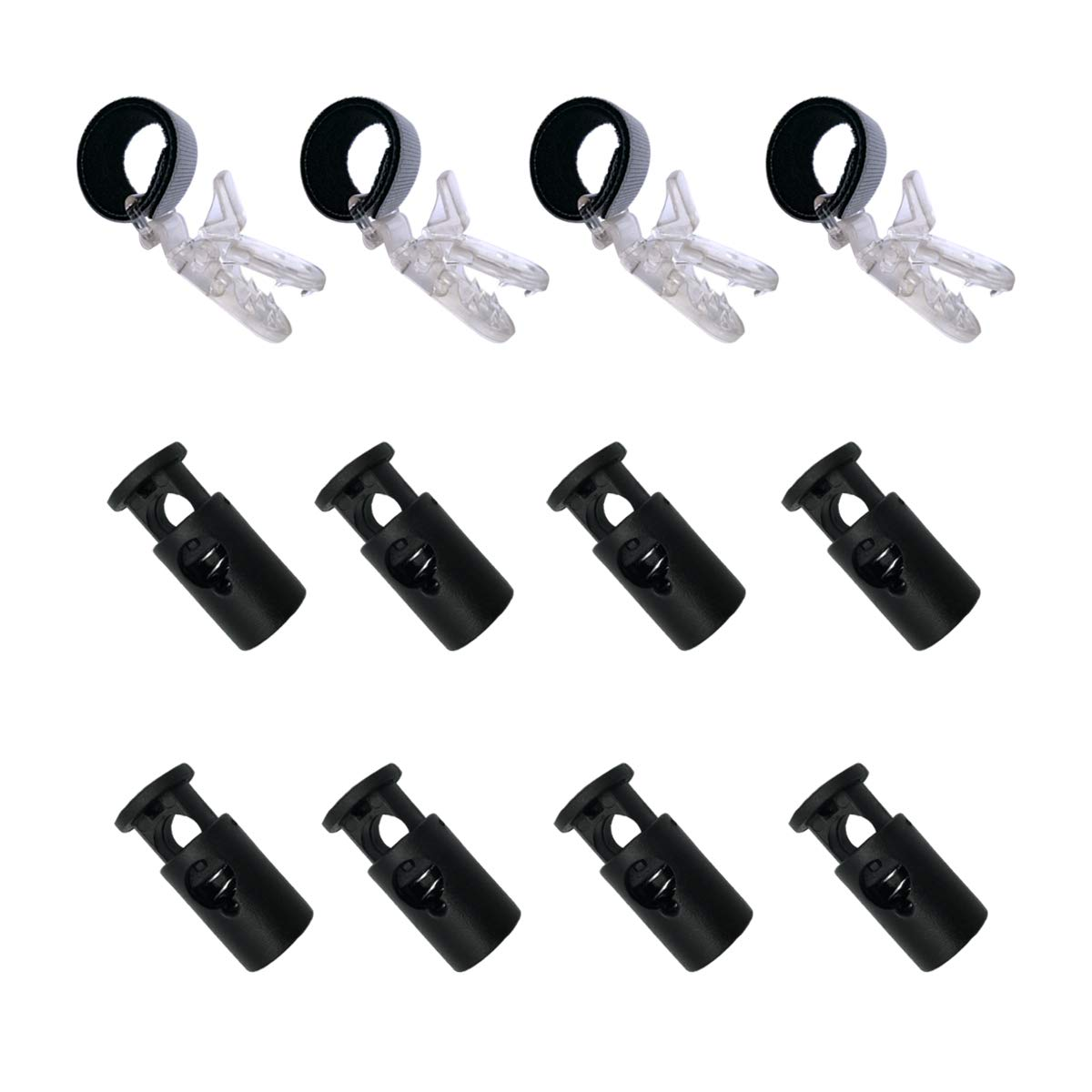 Garden Flag Stand-Holder-Pole with Garden Flag Stopper and Anti-Wind Clip 36.3"H X 16.5"W for USA Flag or Season Garden Flags Keep Your Flags from Flying Away in High Winds(2 Pack)