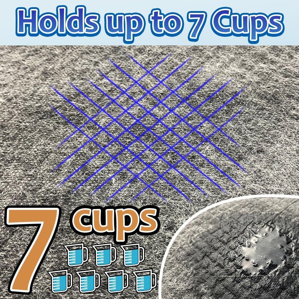 Dogcator Charcoal Puppy Pads Extra Large, Activated Charcoal Dog Pee Pads, X-Large Odorless Potty Pads for Dogs 28"X34", 40 Count XL Disposable Puppy Pads Pet Training Pads for Housebreaking image number 1