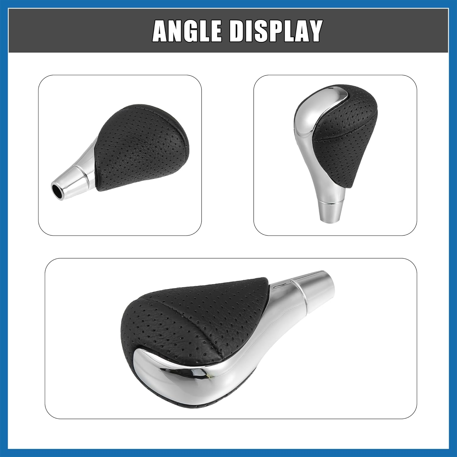 Car Automatic Gear Stick Shift Knob Transmission Silver Tone for Lexus Rx450H 2010-2015 for Lexus IS F 2008-2014 image number 1