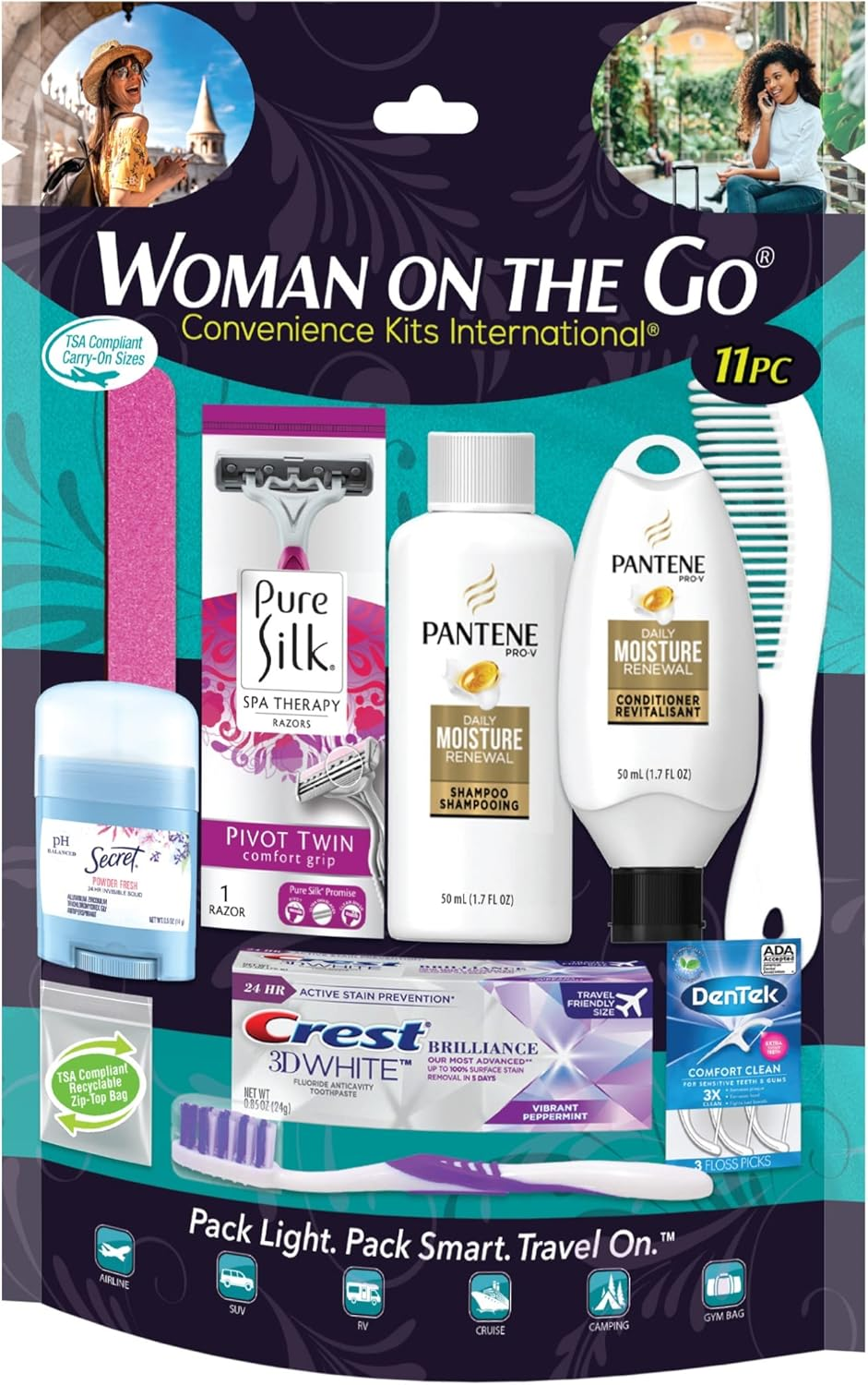Convenience Kits International Women'S Kit, Multicolor