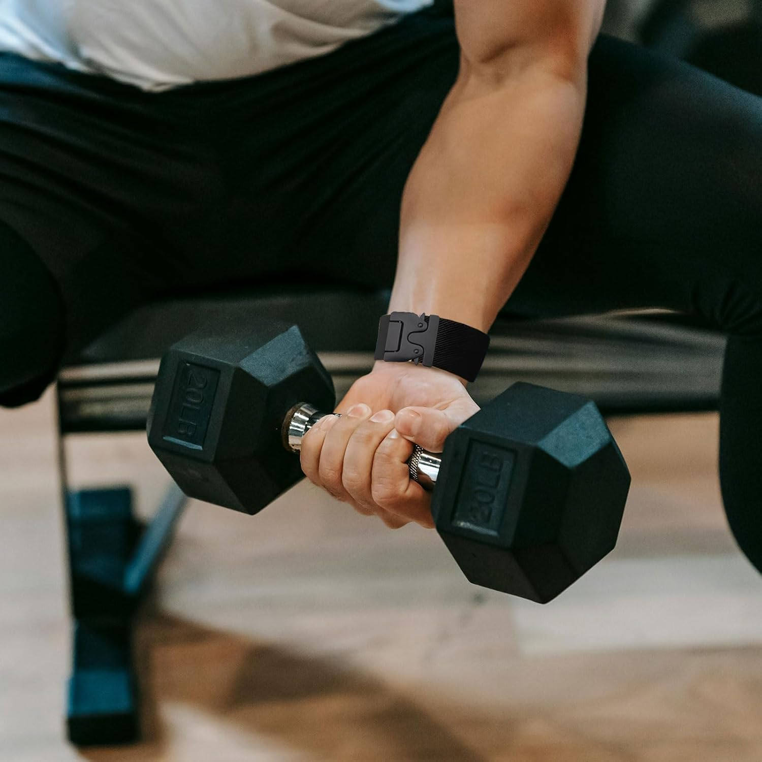 KUWAI Sports Bracelet Compatible with Amazfit T-Rex 3 Bracelet, Elastic Nylon Watch Strap, Durable Stainless Steel Metal Buckle, Soft Replacement Strap for Amazfit T-Rex 3 Bracelets for Men Women (4) image number 1