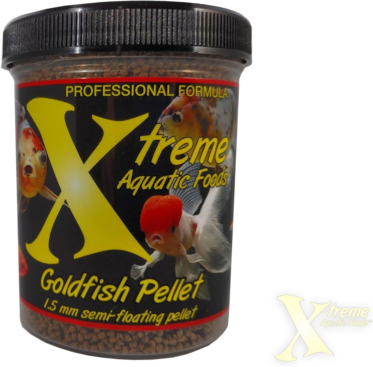 Xtreme Aquatic Foods Goldfish Peewee 1.5Mm Semi-Floating Pellets Fish Food 142 Grams (5Oz) image number 3