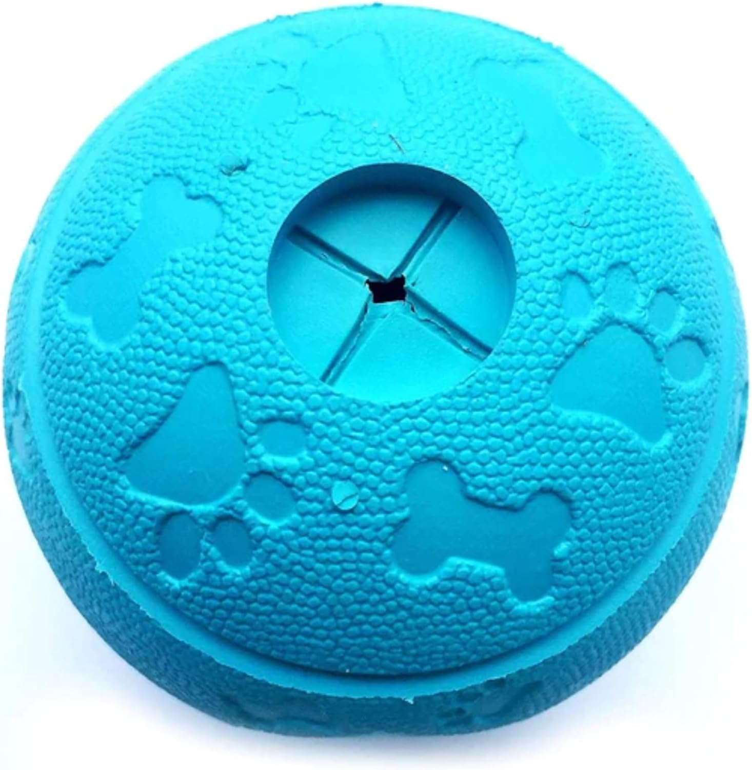 Interactive Dog Treat Dispenser Toy - 8Cm, Durable, Non-Toxic, for Dental Health & Training image number 2