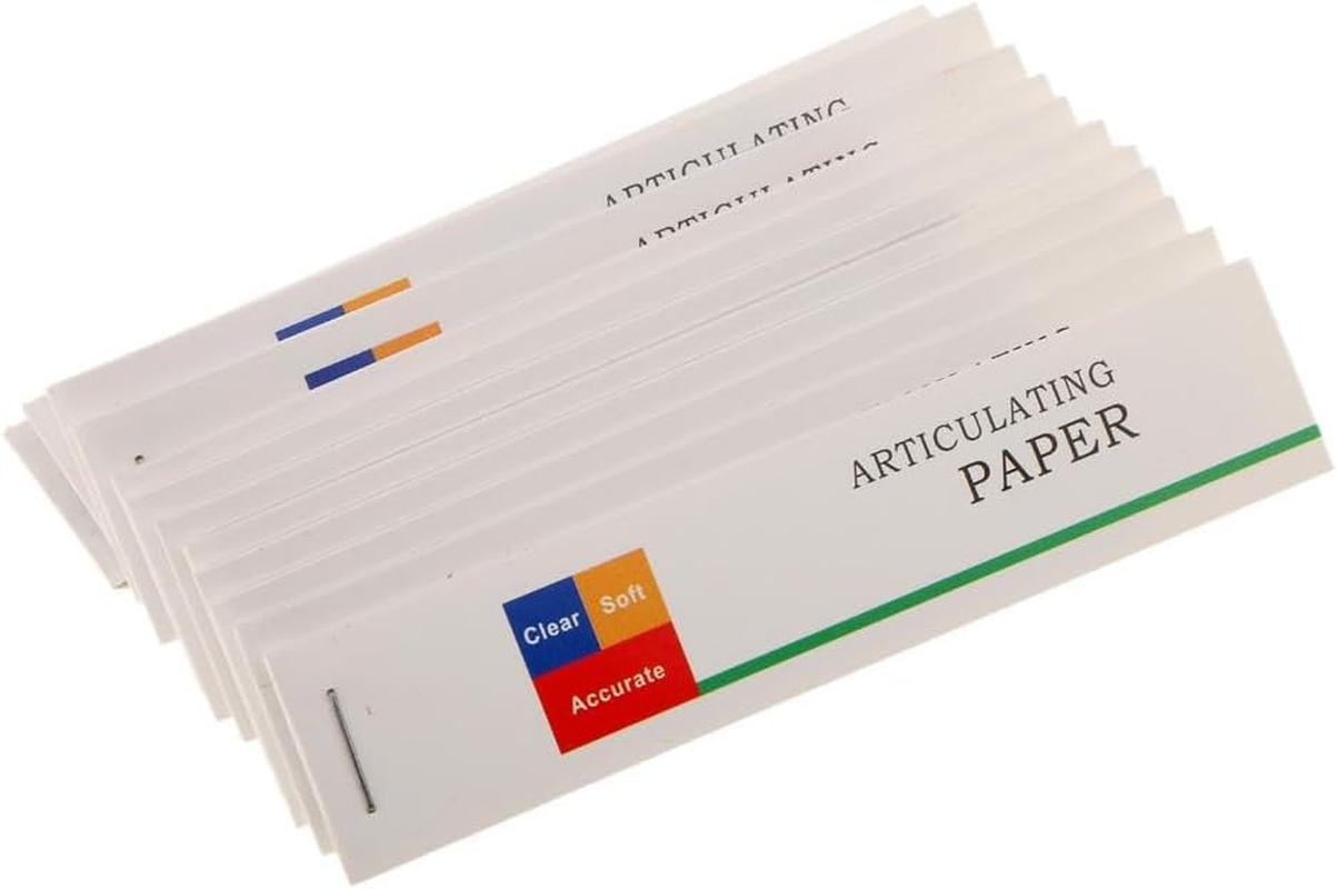 Dental Articulating Paper Red Blue Thin Thick Strips Supply 12 Books/Box image number 4