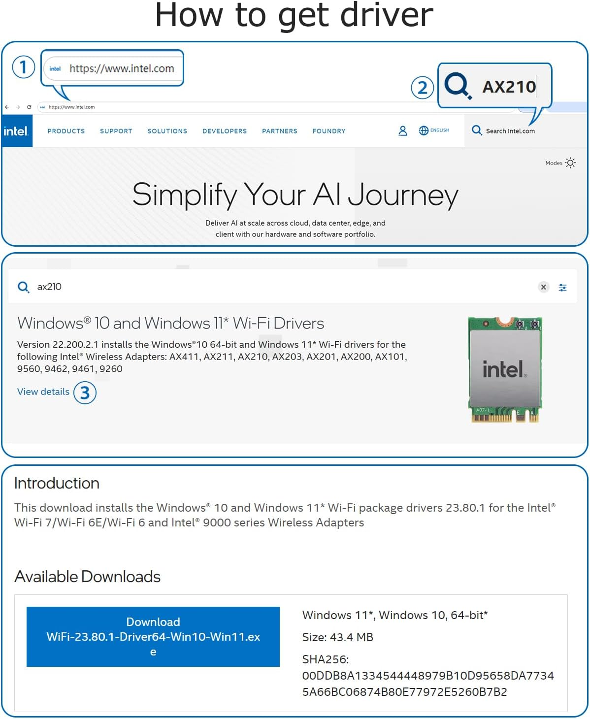 Ubit Wifi Card 6E 5400Mbps 6Ghz Pcie Wifi Network Card, BT 5.2, AX210 Wireless WLAN Adapter with Mu-Mimo,Ofdma,Ultra-Low Latency, Supports Windows 10/11 (64Bit) image number 4
