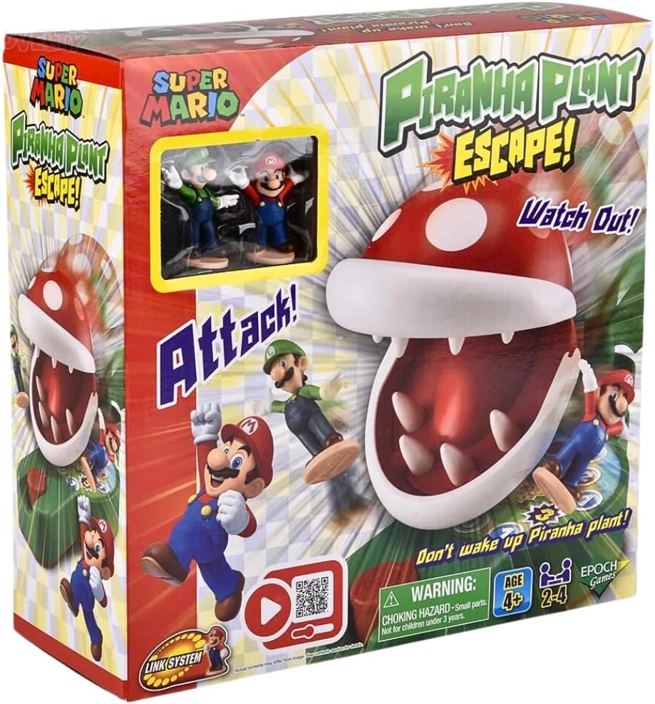Super Mario Piranha Plant Escape Tabletop Action Game image number 2