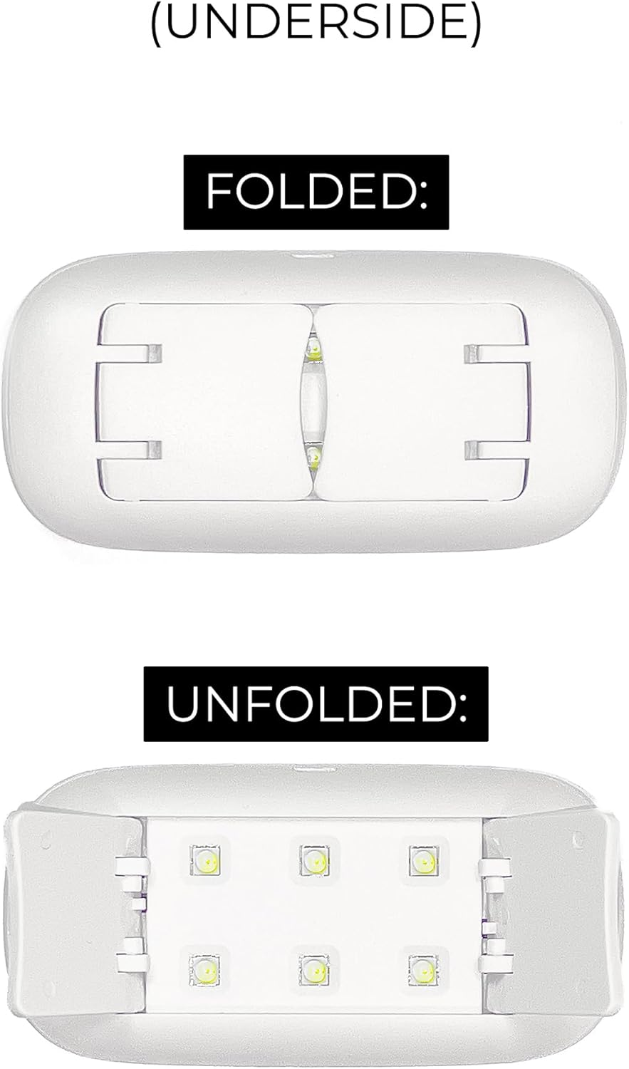 Wilana Mini LED Nail Lamp | LED/UV Curing Lamp for Drying Gel Polish image number 5