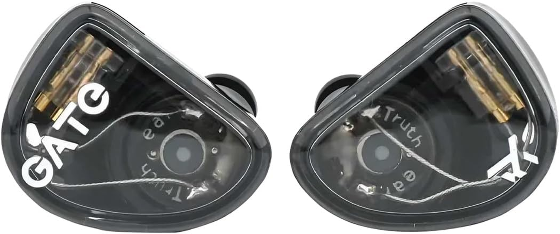 TRUTHEAR Gate In-Ear Monitor W/Mic | Black | in Ear/In-Ear Wired Monitor Headphones for Stage, Studio or Audiophile (Microphone Version) image number 4