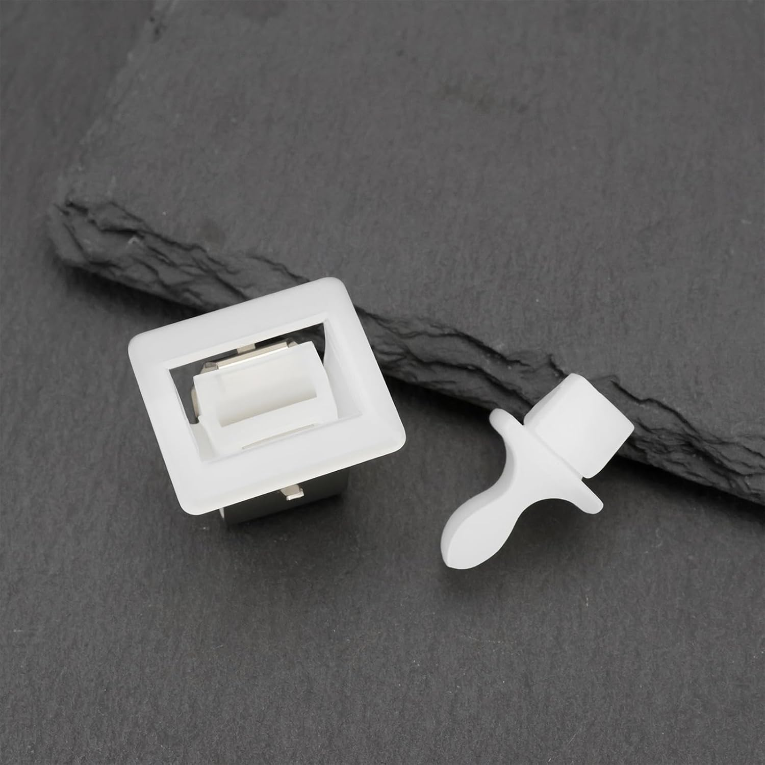 Briny River 4Pcs Dryer Door Latch with Plug-Ins AP4037288 19950209 306436VP 33001791 PS2029855 R0601523 W10116757 Y313912 Compatible with Whirlpool Compatible with Maytag image number 3