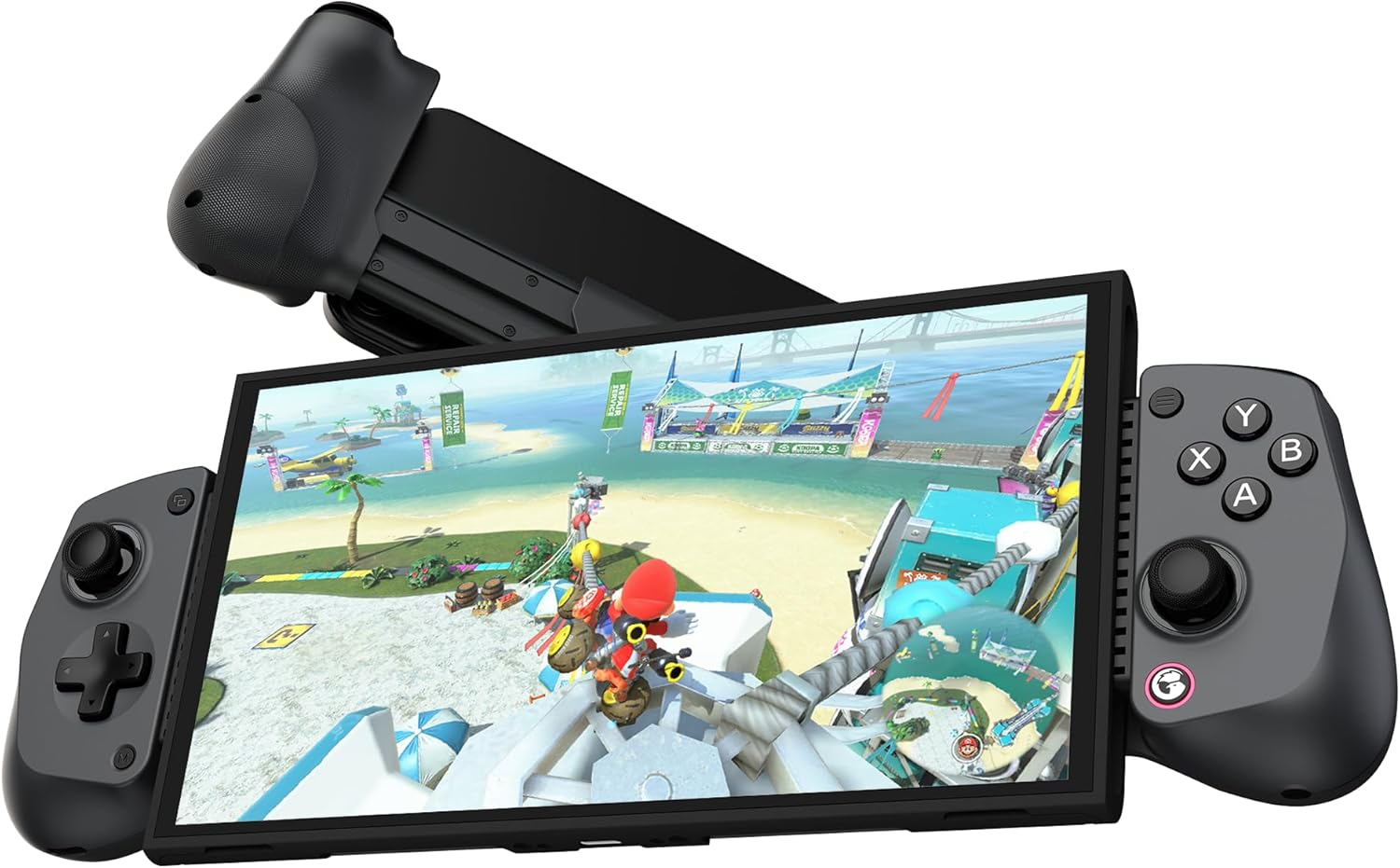 Gamesir X5S Mobile Game Controller for Iphone, Android, PC, Switch, and Switch2, Bluetooth/Wired Compatible, Lightweight 174G, Hall Effect Sticks with Anti-Drift, 213Mm Extendable Holder, ABXY Remap, Gyroscope, HD Rumble, 840Mah Battery, Gray image number 5